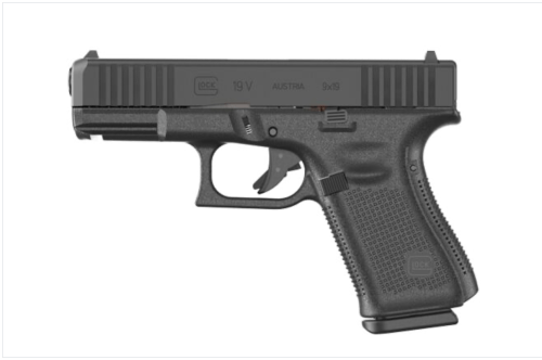 GLOCK 19 V 9mm Luger FS 10-shot  BLACK