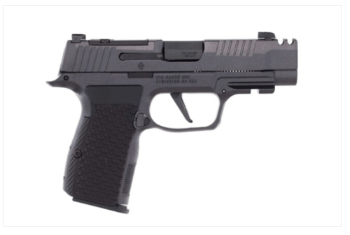 SIG P 365 AXG LUXE 380ACP 3.1" 2-PORT XRAY3 (3) 12RD BLACK