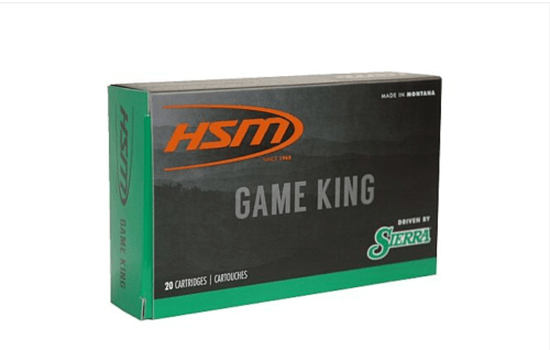 HSM 243 WIN 100GR GAME KING 20RD 25BX/CS