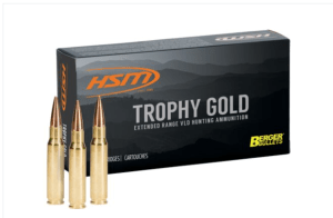 HSM TROPHY GOLD 300 WIN MAG 185GR BERGER VLD 20RD 20BX/CS